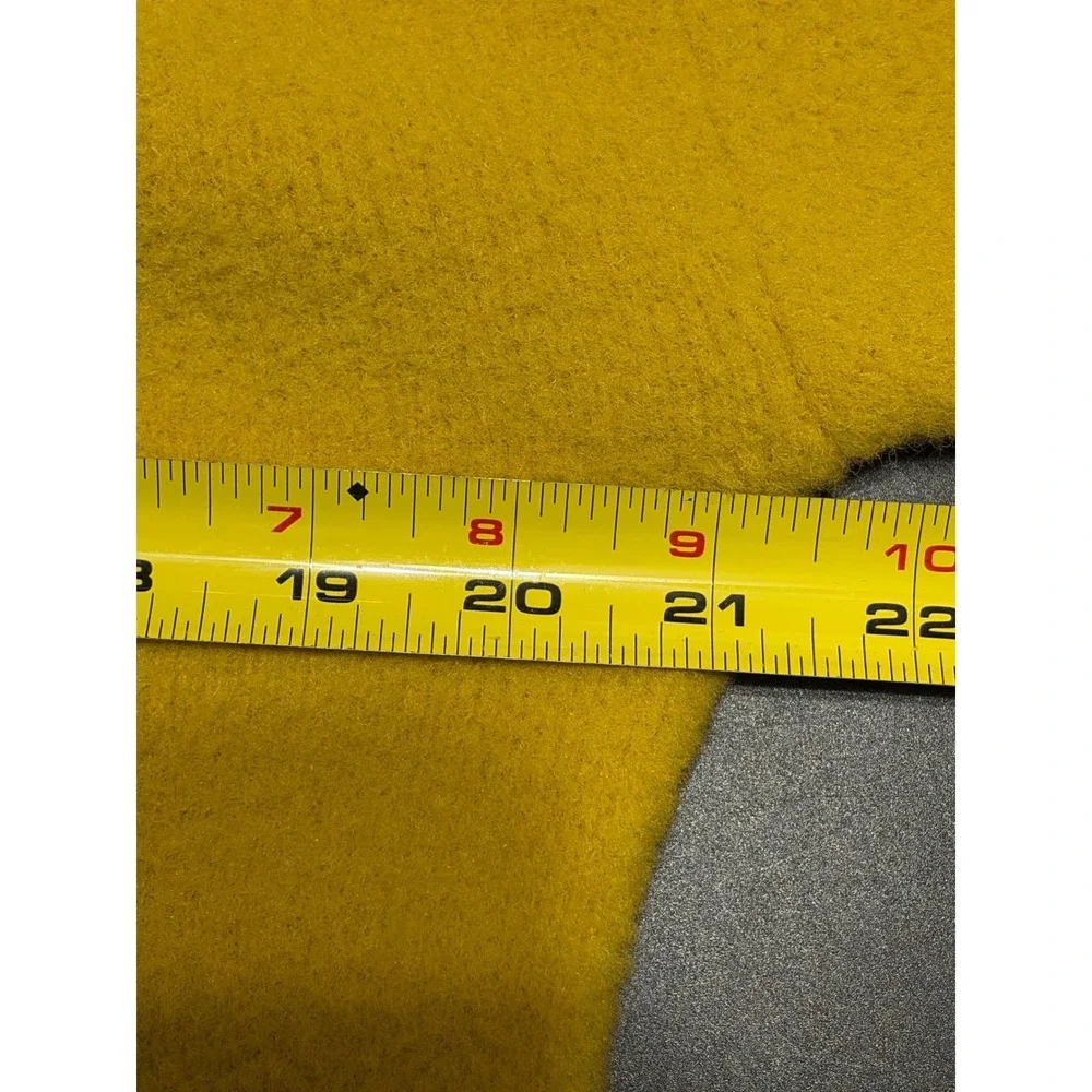 Oliver.O Anthropologie L Marigold Yellow Soft Chunky Turtleneck Sweater Cozy - Picture 4 of 5